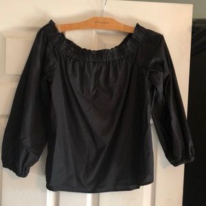 J. Crew size small off the shoulder top